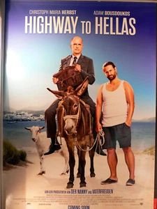 Highway To Hellas - Filmposter A1 84x60cm gerollt - Foto 1 di 1