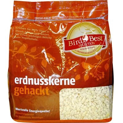 10 kg gehackte Erdnusskerne Vogelfutter Wildvögel Premiumqualität Erdnüsse 10kg - Bild 1 von 2