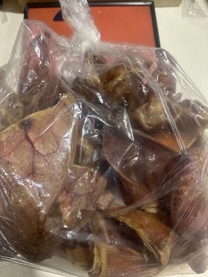 Large Pig Ears Whole 50 Pack 100% Australian Natural Dog Treats Free Post - image 1 of 2