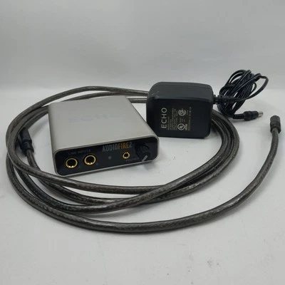 Echo AudioFire2 Audio Interface - Analog TRS, FireWire, MIDI - Mac OSX - Image 1 of 4
