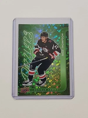 2024-25 Upper Deck Series 2 - Dazzlers Tage Thompson #DZ-72 Green - Image 1 of 2