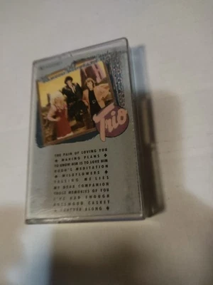 Dolly Parton, Emmylou Harris, and Linda Ronstadt- Trio  Cassette   VG+/VG+  - Image 1 of 3