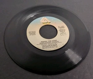 Phyllis Hyman Riding the Tiger / (Instrumental) 45 RPM 7" Vinyl Record VG Arista - Picture 1 of 4