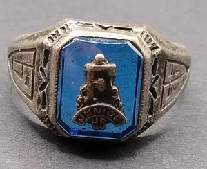 1966 Junior High School Sterlingsilber Klasse Ring Größe 7 - Bild 1 von 5