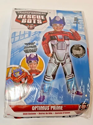 Transformers Rescue Bots - Optimus Prime Halloween Costume Toddler Size L 4-6  - Image 1 of 4
