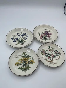 Villeroy & Boch Ceramic Botanica Floral Trinket Plates Set of (4) w/ Boxes - Picture 1 of 22