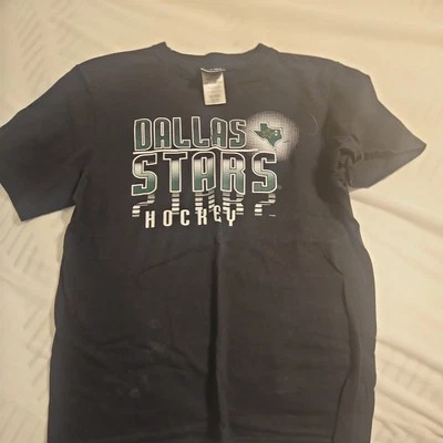 NHL Youth Boys Dallas Stars Hockey Tee - Black  XXL (18) Pre Owned - Image 1 of 3