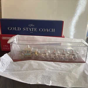 Matchbox Collector 1762 Coronation Gold State Coach King Charles Mattel Creation - Picture 1 of 4