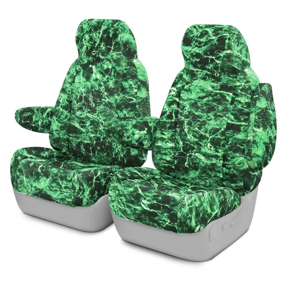 For Honda Prelude 88-91 Mossy Oak 1st Row Elements Largemouth Custom Seat Covers Foto 1 de 4