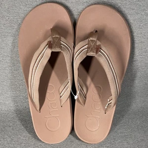 Sandali da passeggio Chaco Chillos infradito donna taglia 9 argilla comodi nuovi senza etichette - Foto 1 di 5