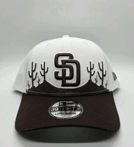 Para hombres New Era San Diego Padres AZ Entrenamiento de Primavera 39THIRTY Sombrero Flexible Grande-XL - Imagen 1 de 5