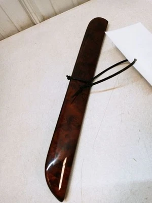 2007 AUDI A4 CABRIOLET DRIVER LEFT REAR DOOR TRIM PANEL WOOD OEM 8H0867102 - Imagem 1 de 4