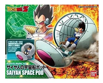 Figura Saiyan Space Pod "Dragon Ball Z Bandai Hobby Mecánico Modelo Kit Foto 1 de 2