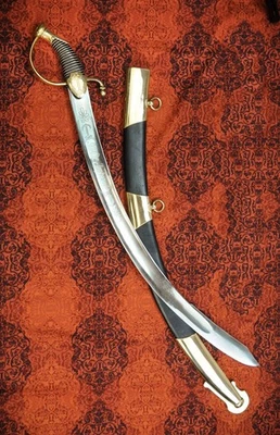 Наполеоновский имперский гвардейский офицерский меч морской пехоты — универсальные мечи - Изображение 1 из 4