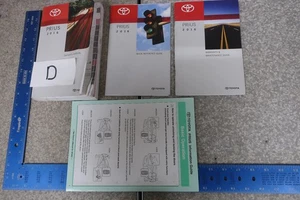 *DAMAGE* Toyota Prius Owner's Manual 2016 Book Set 16 Free Shipping OM923 - Picture 1 of 2