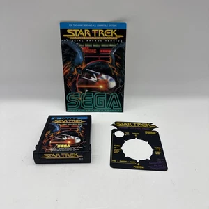 Star Trek: Simulador de Operaciones Estratégicas, SEGA, Atari 2600 *Leer* Hallazgo Raro - Imagen 1 de 11
