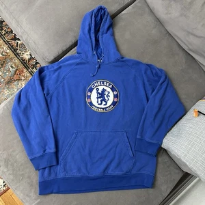 Chelsea FC Sweatshirt XXL Official Crest Pullover Premier League Hoodie - Picture 1 of 8