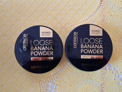 Catrice Loose Banana Powder Matt Effect in Yellow Matt 2x 5g NEU - Bild 1 von 2