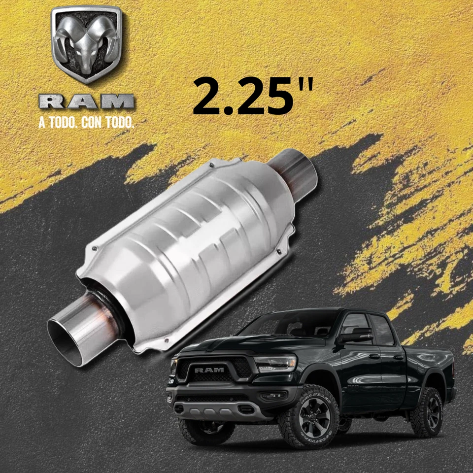 Fit for all Dodge Car Catalytic Converter 2.25" Exhaust Heavy Duty EPA Approved - Image 1 of 4