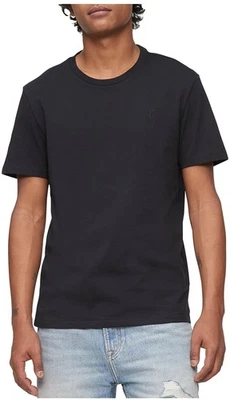 Calvin Klein Men's Smooth Cotton Solid Crewneck T-Shirt - Image 1 of 4