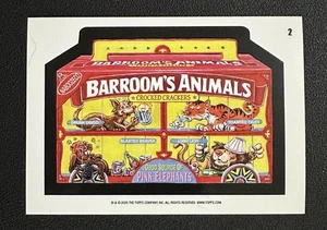 2025 Topps Wacky Packages #2 BAROOM ANIMALS ANS: All New Series in Toploader - Bild 1 von 4