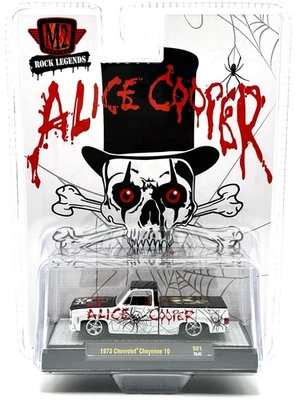 M2 MACHINES 1973 CHEVY CHEYENNE 10 SQUAREBODY LEGENDS ALICE COOPER - Image 1 of 2