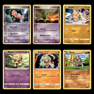 6x Claydol Lot Baltoy Staryu 38 EX Holon Phantoms Pokemon Cards Collection Set - Picture 1 of 8