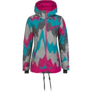 O'Neill Sketch Insulated Snowboard Jacket Women's Extra Small Pink AOP XS New - Picture 1 of 1