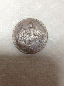 Frankreich 5 Centimes vz Münze 1914 - Bild 1 von 3
