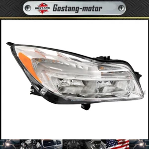 For 2011-2013 Buick Regal Headlight Halogen Chrome Clear Passenger/RH Side Lamp - Bild 1 von 12