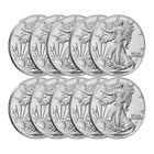 2024 1 oz American Silver Eagle Coin (Bu - Lot of 10)