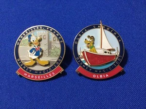 Disney Cruise line PinDCL Mediterranean 2007 Donald Marseilles, Pluto Olbia - Picture 1 of 4