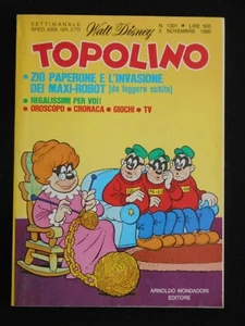 ***MICKY MAUS NR. 1301*** 2. NOVEMBER 1980 MIT STEMPEL !!! - Bild 1 von 6