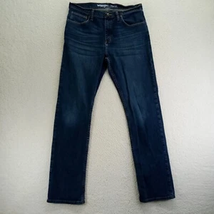 Wrangler Advanced Comfort Jeans Mens 32x34 Straight Cotton Blend MGW75DR - Picture 1 of 10