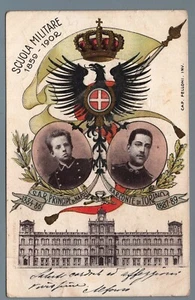 CR1759 Cartolina Reggimentale: Scuola Militare Modena 1902 – Reali - Picture 1 of 1