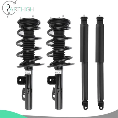 4x For 2012 Ford Taurus 3.5L Rear Shocks Front Complete Struts Mounts Springs Foto 1 de 4