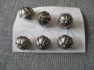 6 Stück Silberknöpfe Jakob Agner Deutschland München Tracht - Bild 1 von 6