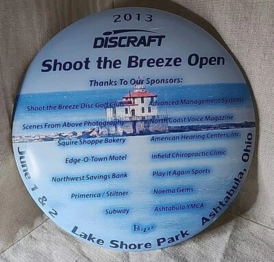 Custom 2013 Shoot The Breeze Open Discraft ESP Buzzz - Midrange Disc Golf 177g - Image 1 of 3