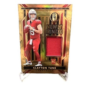 2023 Panini Gold Standard Clayton Tune Newly Minted Rookie Memorabilia /399