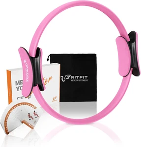 Pilates Ring Circle 14 Inch Magic Fitness Circle for Toning Inner & Outer Thighs - Picture 1 of 12