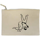'Judo Slam' Canvas Clutch Bag / Accessory Case (CL00017044)