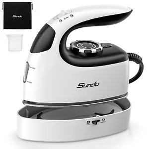 Mini Portable Micro Steam Iron Machine Steamer Handheld Garment Clothes Ironing - Picture 1 of 12