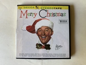 Bing Crosby: Merry Christmas (1955) Reel-To-Reel 7 ½ ips 4-Track Stereo SEALED - Picture 1 of 3