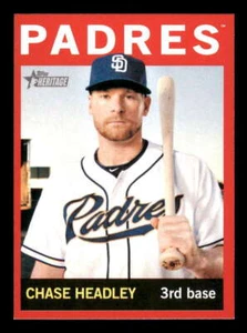 2013 Topps Heritage Target Retail Red Border #467 Chase Headley Padres a - Picture 1 of 2