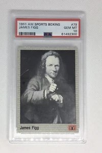1991 AW Sports Boxing HOF James Figg #79 PSA 10 POP 8 - Picture 1 of 2