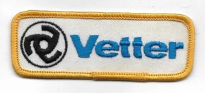 Vintage Vetter Motorcycle Fairings Embroidered Jacket Patch - Picture 1 of 2