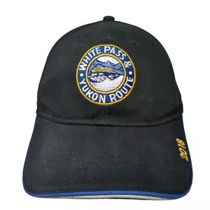 White Pass & Yukon Route 2018 Skagway Alaska gorra con tirantes negra sistema operativo ajustable - Imagen 1 de 9