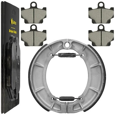 Front Brake Pads & Rear Shoes for Yamaha XJ750 XJ750D XJ750M Maxim 750 1981-83 - Image 1 of 4