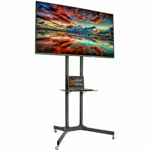 vivo STAND-TV03E LCD LED Plasma Flat Panel Stand for 32 inch to 65 inch TVs