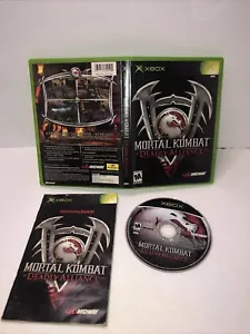 2002 Xbox Mortal Kombat: Deadly Alliance Video Game CIB Tested - Picture 1 of 14